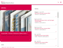 Tablet Screenshot of hmkv.de